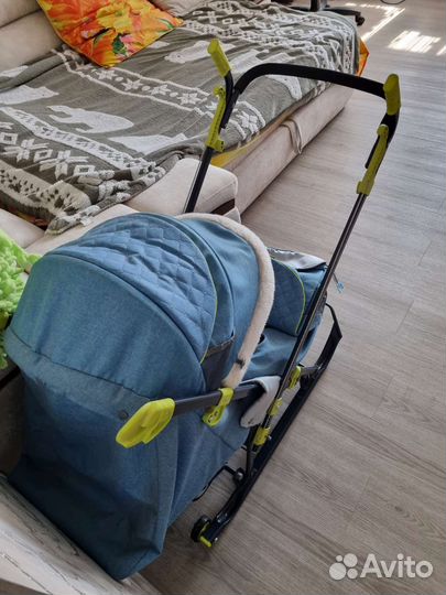 Коляска санки