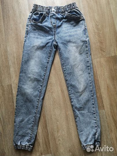 Джинсовые шорты, вещи на девочку 128