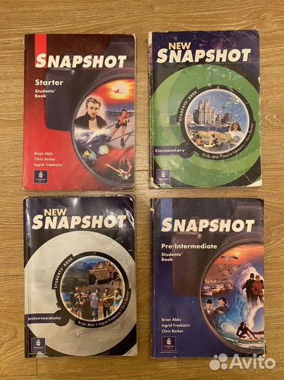 Учебник и тетрадь английский язык snapshot