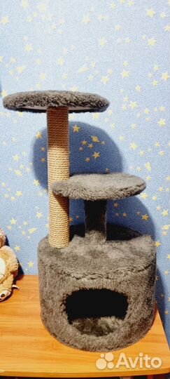 Когтеточка домик для кошек