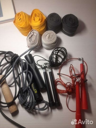 Боксёрские бинты, профессиональные скакалки
