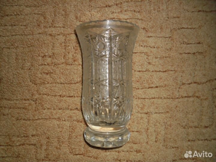 Ваза хрустальная времён СССР (Югославия)