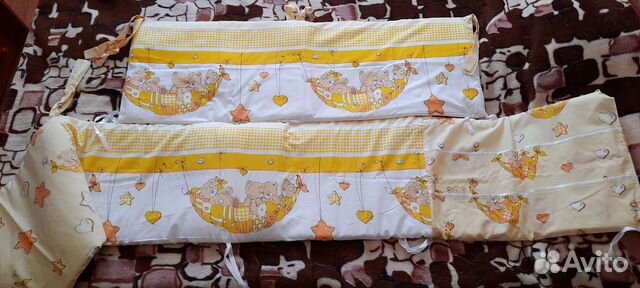 Комплект Бортики и постельное белье