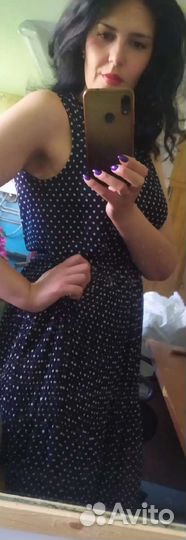 Платье в горошек