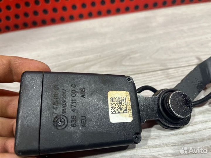 Замок ремня безопасности задний левый Bmw 5 G30