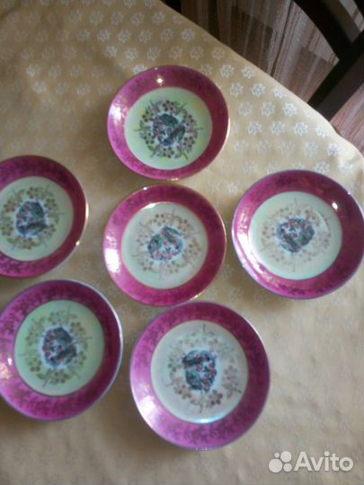 Тарелки от сервиза- Гейши. гдр