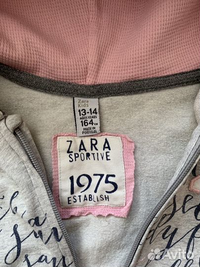 Кофта на молнии для девочки