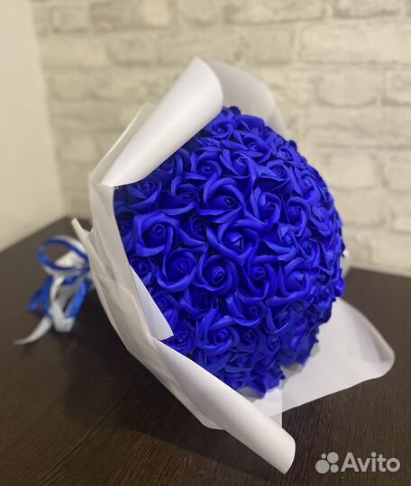 Букет из мыльных роз 101 шт