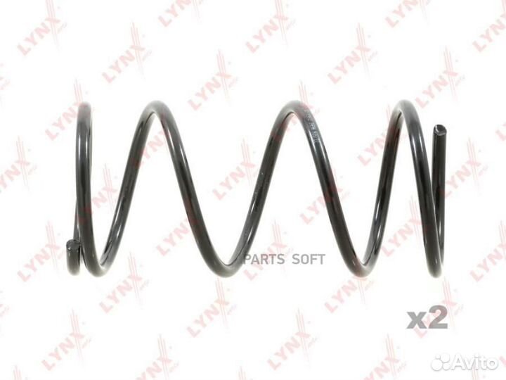 Lynxauto SC1982 Пружина подвески перед прав/лев