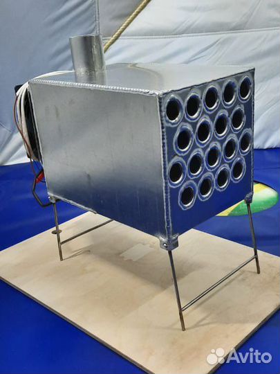 Теплообменник для зимней палатки