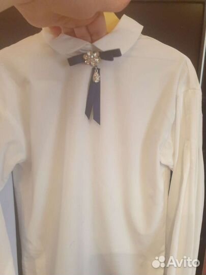 Блузки в школу 122р gulliver, stilnayshka, ss