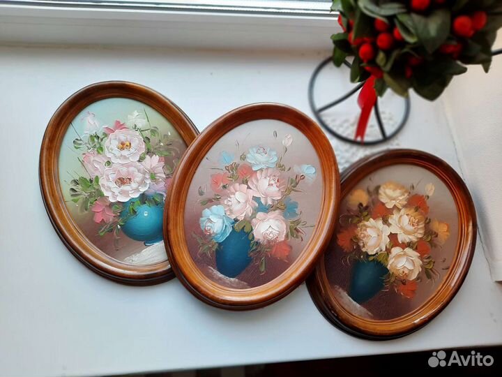 Картины винтаж триплекс