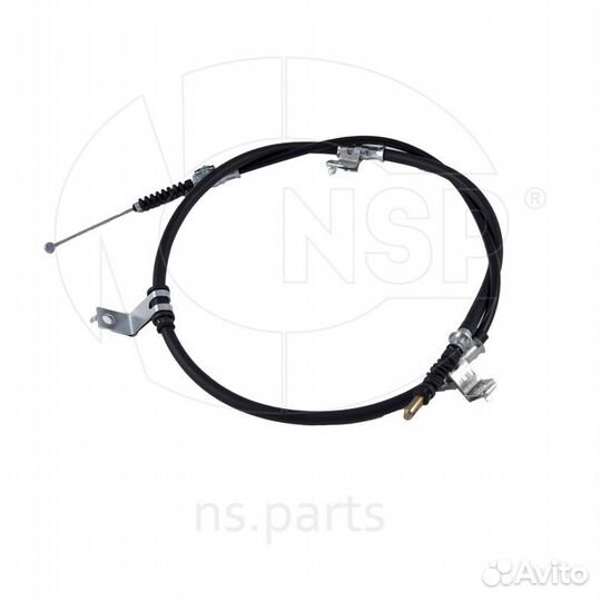 Трос стояночного тормоза левый hyundai starex