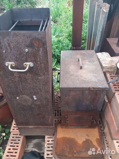 Коптилка горячего копчения