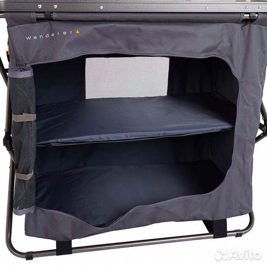 Кухня бокс с полками складная туристическая