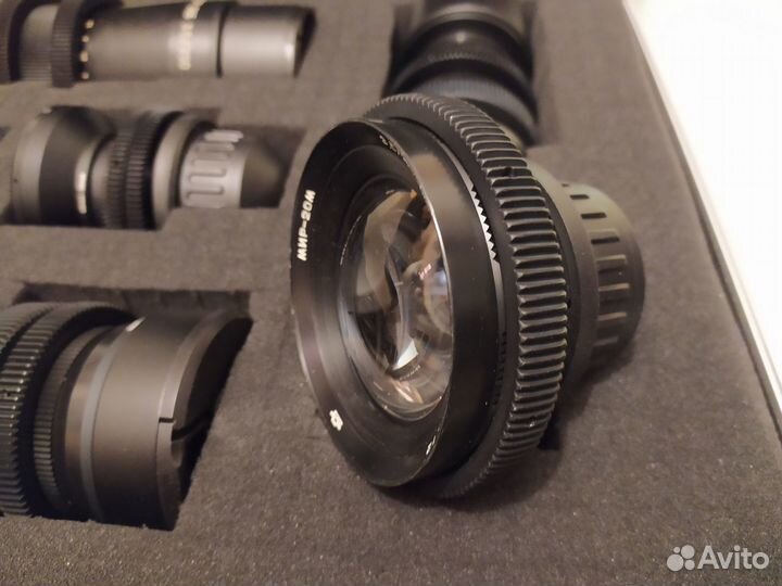 Комплект 7 Объективов с байонетом пл PL