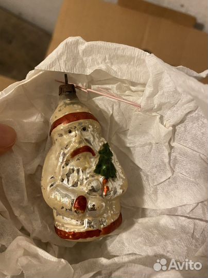 Елочные игрушки ретро