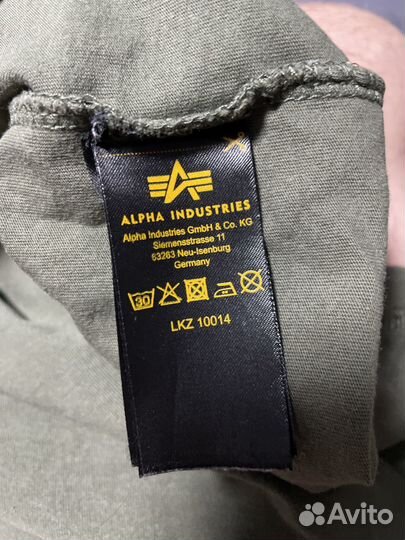 Футболка мужская alpha industries