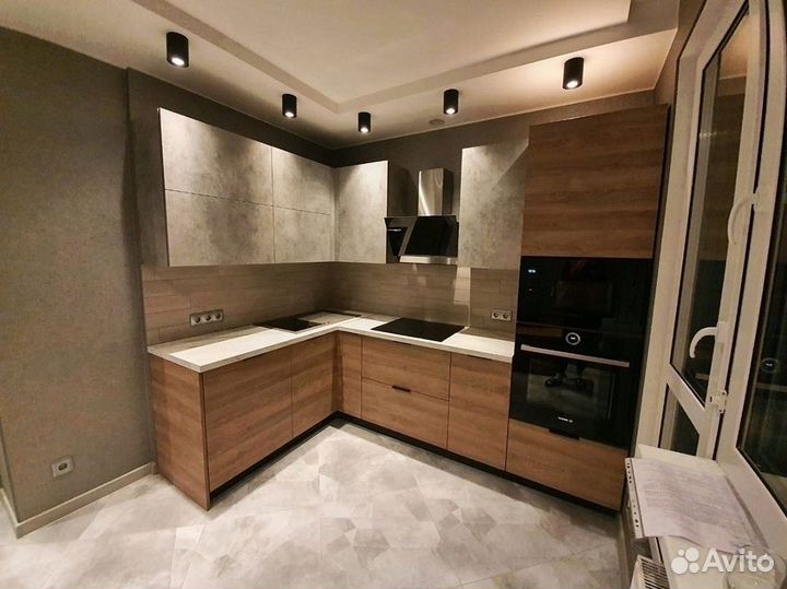 Кухонный гарнитур прямой