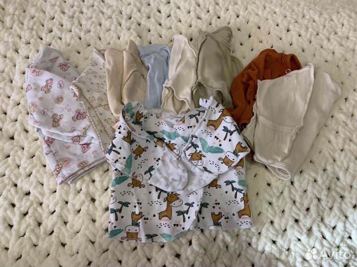 Пакет вещей для новорожденного мальчика 56-62