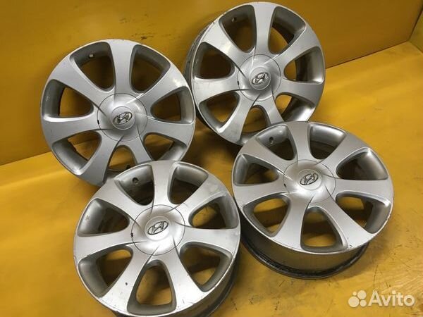 4 шт. Диски - диаметр 17 PCD 5х114,3