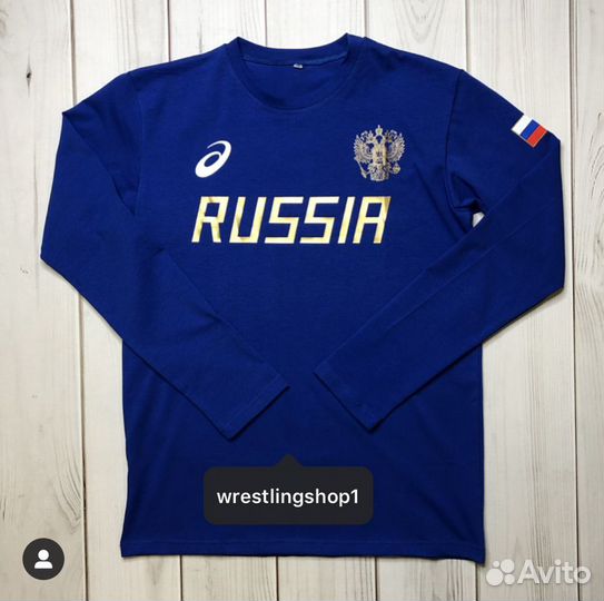 Лонгслив Asics Russia