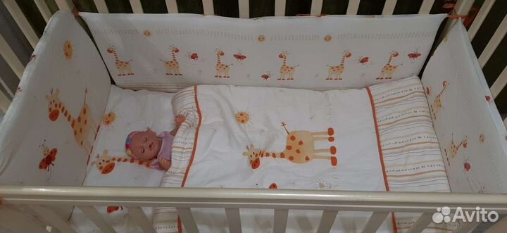 Постельное бельё Perina (2 к-та+бортики, одеяло)