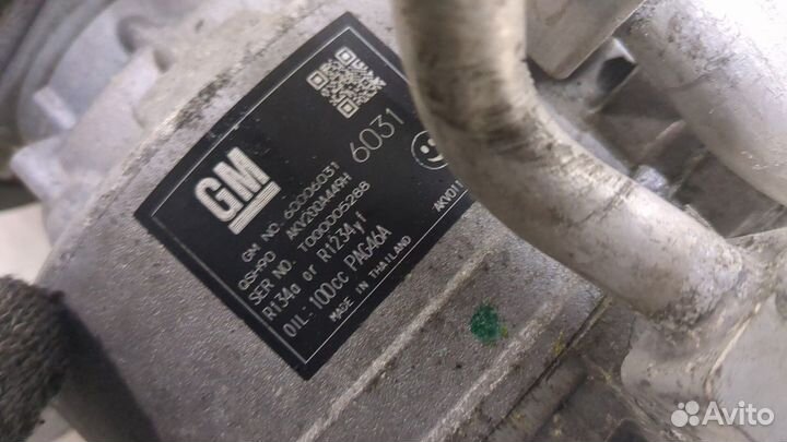 Компрессор кондиционера Chevrolet Trailblazer, 2021