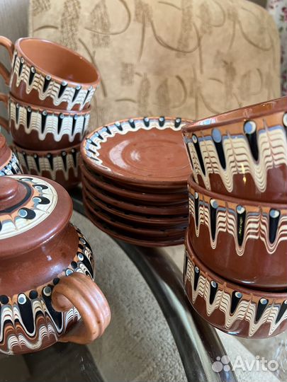 Чайный сервиз болгария керамика