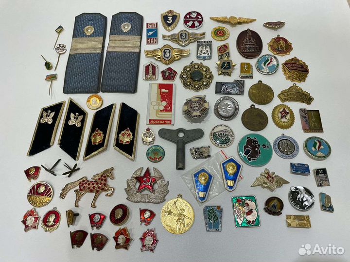 Значки советские