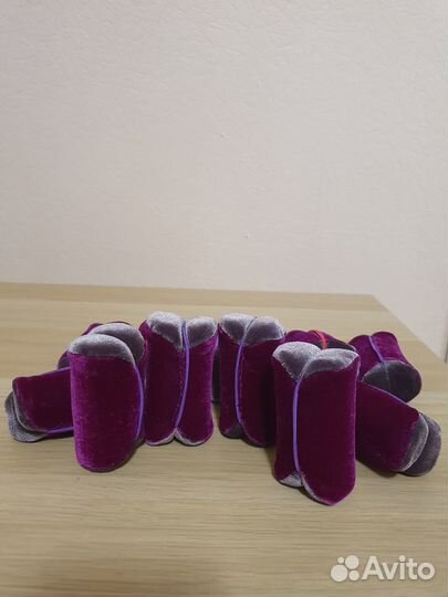 Бигуди локсы бархатные