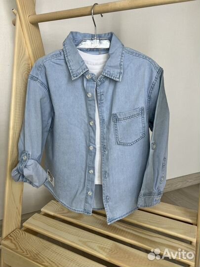 Рубашка джинсовая новая Choupette