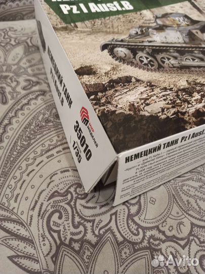 Сборная модель танка 1 35 Мир Моделей Pz Kpfw I B