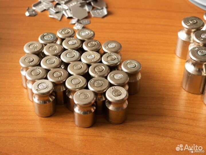 Гирьки, разновесы от 10 мг до 500 г