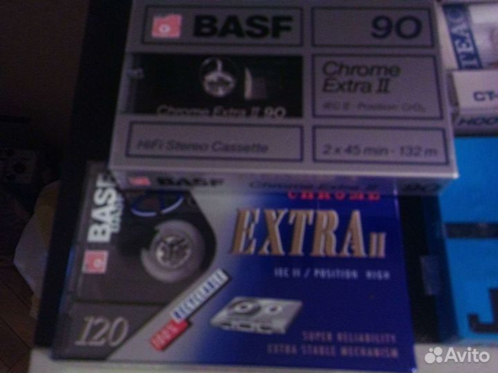 Аудиокассеты запечатанные