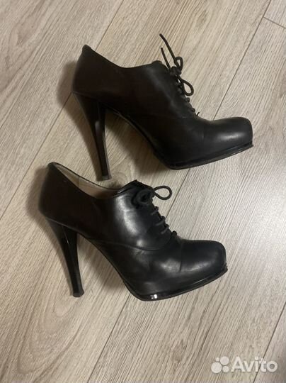 Ботильоны натуральная кожа 37,5