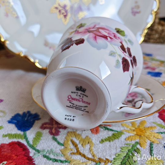 Чайная пара фарфор