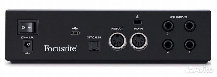 Внешняя звуковая карта Focusrite Clarett+ 2Pre USB