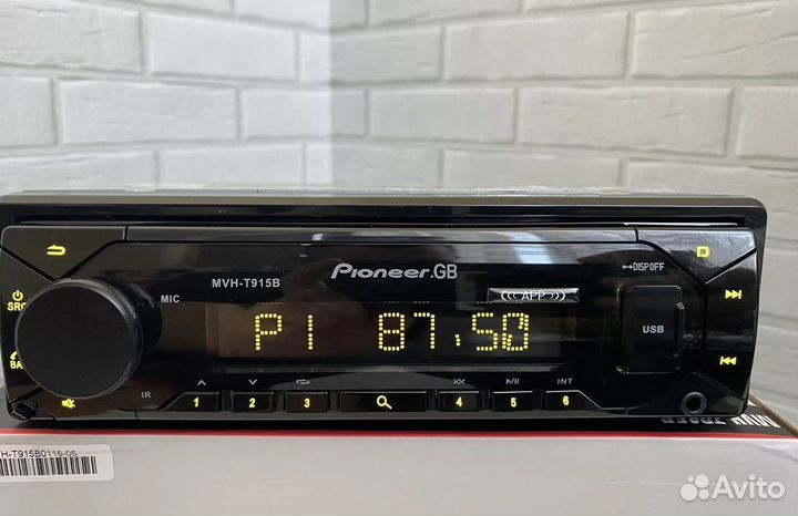 Автомагнитола Pioneer 915 с блютузом