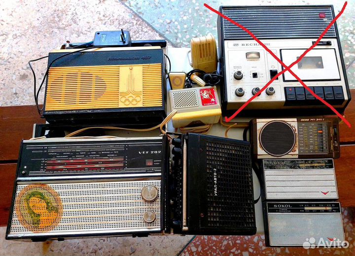 Раритет радиомагнитола СССР