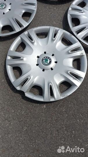 Колпаки Шкода. Оригинальные