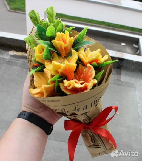 Букеты из мыла на 1 сентября