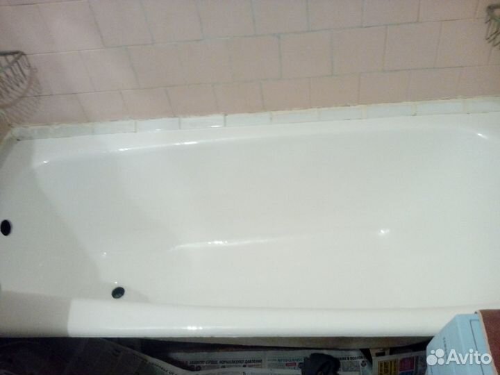 Реставрация ванн литьевым мрамором и акрилом