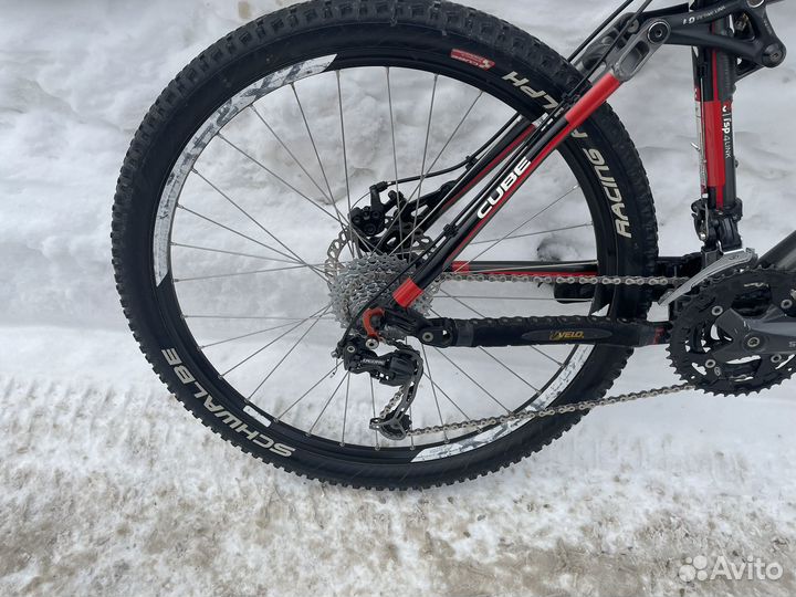 Горный двухподвесной велосипед cube