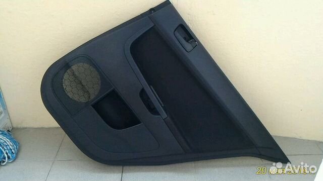 Обшивка двери на Мицубиси Лансер 10