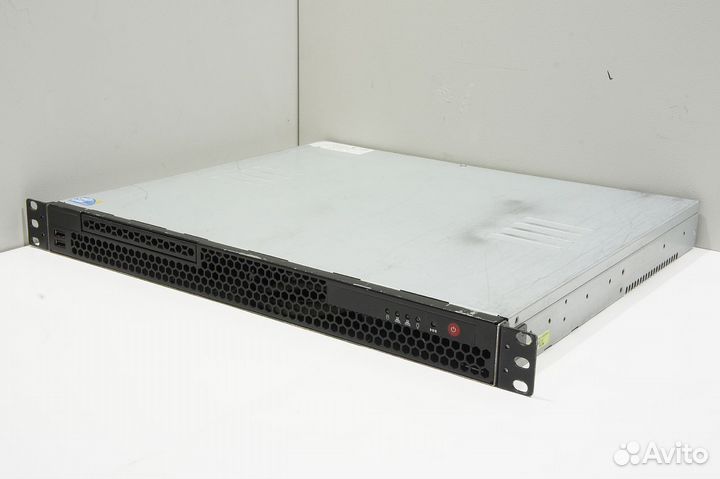 Малогабаритный корпус глуб. 38см до атх 1U бп 250W