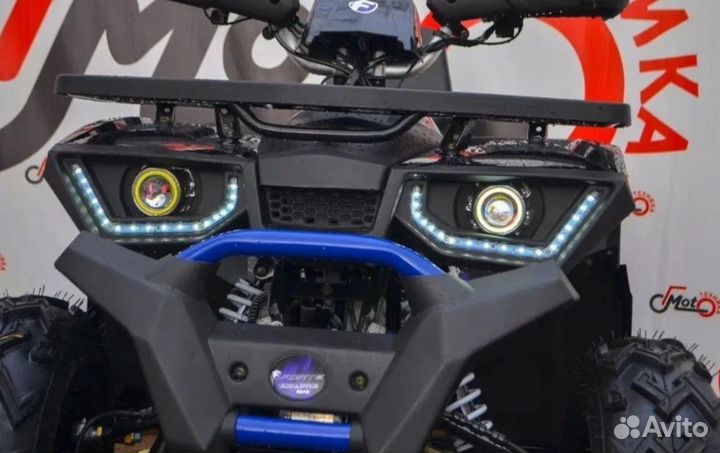 Квадроцикл Motoland Wild Track 200 LUX синий