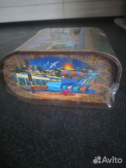 Шкатулка с замочком, новая