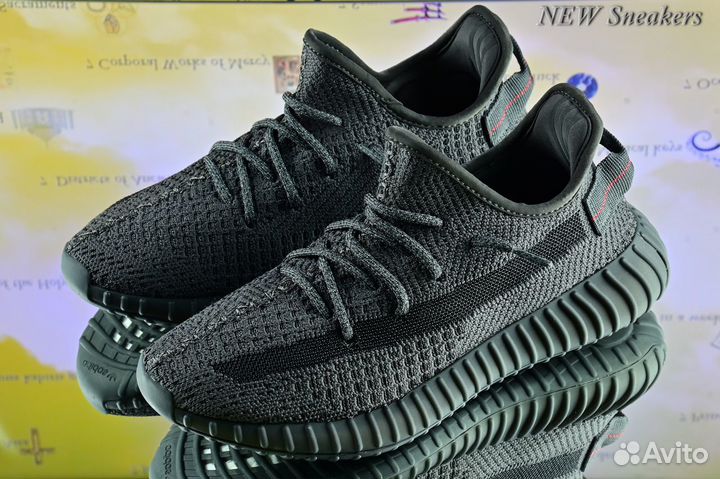 Yeezy Boost 350 V2 Reflective Black Static