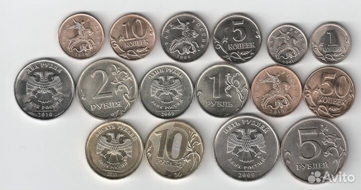 Монеты современной России